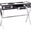 Kensington Townhouse Black And White Hair on Leather Console Table
