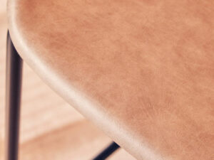 Dalston Ash Bar Chair With Angled Legs