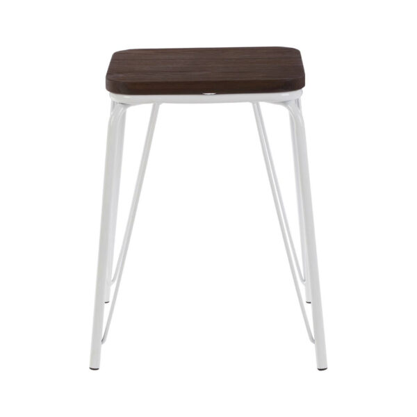 5501309__76748.1767271677.jpg District White Metal And Elm Small Wood Stool