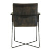 Buffalo Grey Quilted Leather Chair