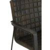 Buffalo Grey Quilted Leather Chair