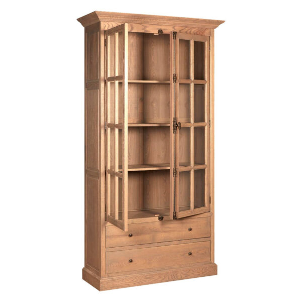 5501640_fcn_01__21887.1768911992.jpg Lyon Washed Grey Finish Oak Wood Tall Cabinet