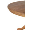 Lyon Natural Oak Wood Round Dining Table