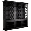 Lyon Black Birchwood Large Cabinet
