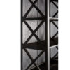 Lyon Black Birchwood Large Cabinet
