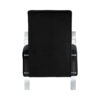 Clarence Black Velvet Armchair