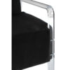 Clarence Black Velvet Armchair