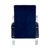 Clarence Navy Blue Velvet Armchair