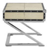 5501752_02__75456.1754489778.jpg Kensington Townhouse Natural Hair on Leather Leather Side Table with Drawer