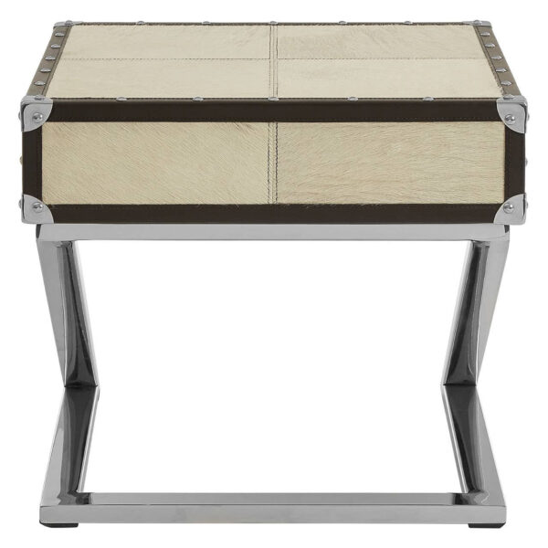 5501752_03__74657.1754489779.jpg Kensington Townhouse Natural Hair on Leather Leather Side Table with Drawer