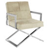 Kensington Townhouse Grey Hair on Leather Chair