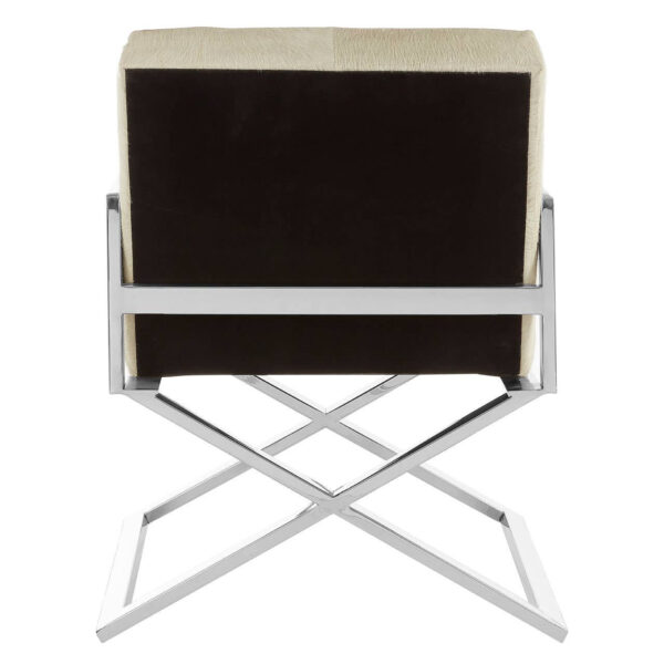 Kensington Townhouse Grey Hair on Leather Chair
