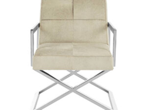 Kensington Townhouse Grey Hair on Leather Chair