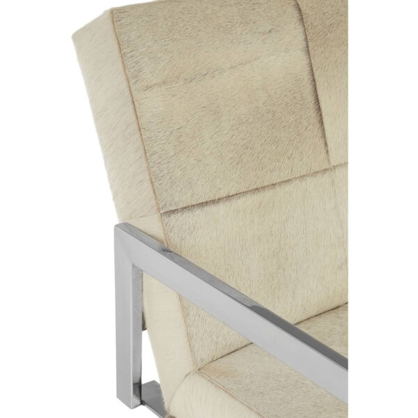 Kensington Townhouse Grey Hair on Leather Chair