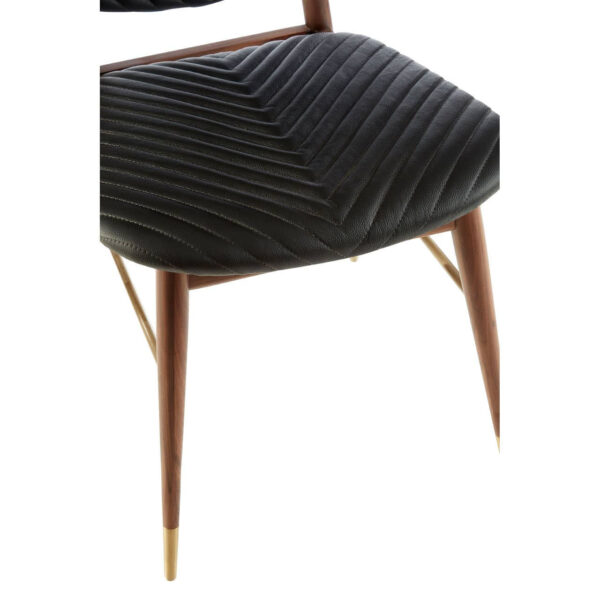 5501931_mac_02__75071.1770360532.jpg Kenso Black Leather and Walnut Wood Dining Chair