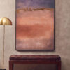 Inca Antique Brown Leather Bench