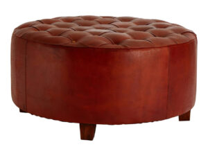 5501991__09813.1768563860-2.jpg Inca Round Button Tufted Antique Brown Leather Large Stool