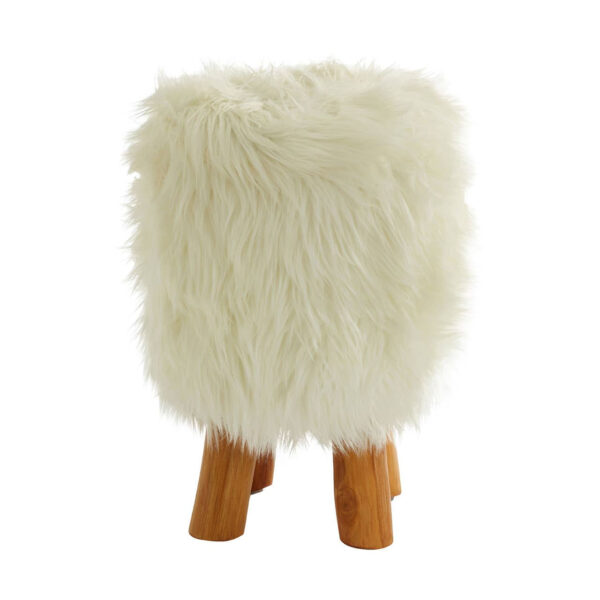5501992_01__07047.1754490781.jpg Inca White Faux Fur Round Footstool