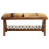 5501995__86586.1754490795.jpg Inca Brown Hair on Leather Bench