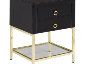 5502181_01_1__33548.1767184333.jpg Kensington Townhouse Black 2 Drawer Side Table