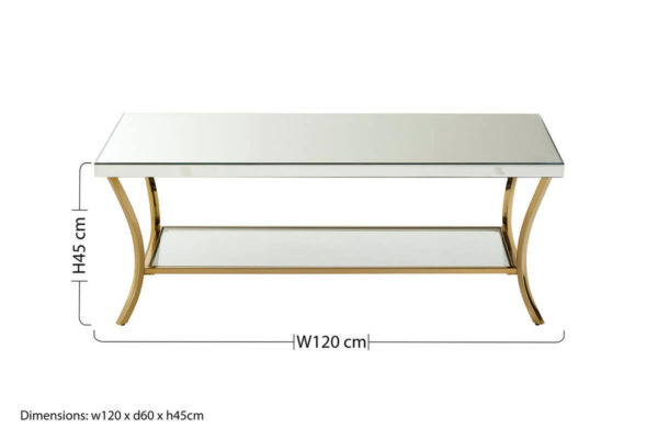 Kensington Townhouse Silver Coffee Table