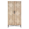 5502407__12270.1754492236.jpg Kyra Grey Wash Elm Wood Wardrobe