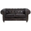 5502939_01__52190.1772774809.jpg Victor Dark Grey Brown Leather Chesterfield 2 Seat Sofa