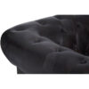 Victor Dark Grey Brown Leather Chesterfield Chair