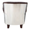 Victor Brown Leather Armchair