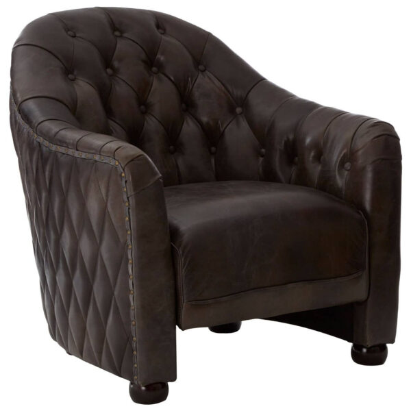 5502956__94530.1772782835.jpg Victor Dark Grey Brown Leather Tub Chair