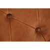 Buffalo Brown Leather and Iron Folding Stool