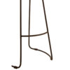 Buffalo Brown Leather Bar Stool