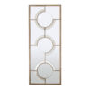 Kensington Townhouse Leather Patchwork Wall Clock