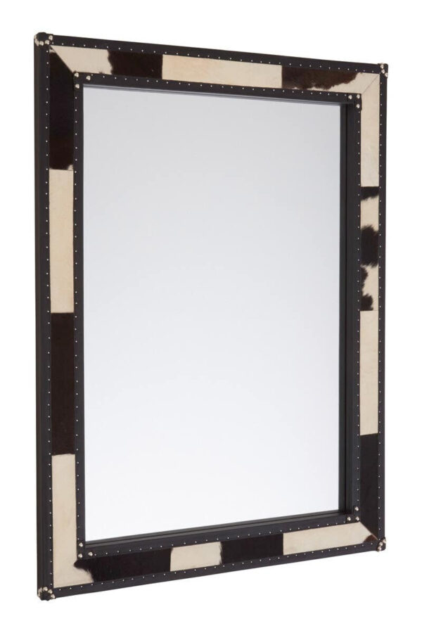 5503011_02_1__27968.1754494496.jpg Kensington Townhouse Black And White Genuine Cowhide Wall Mirror