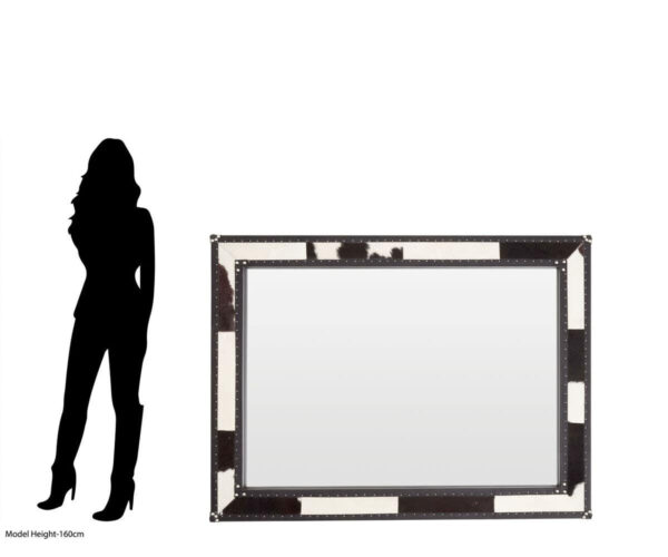 5503011_dat_02__82214.1754494498.jpg Kensington Townhouse Black And White Genuine Cowhide Wall Mirror