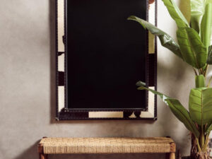 5503011_liv_01__08519.1754494499.jpg Kensington Townhouse Black And White Genuine Cowhide Wall Mirror