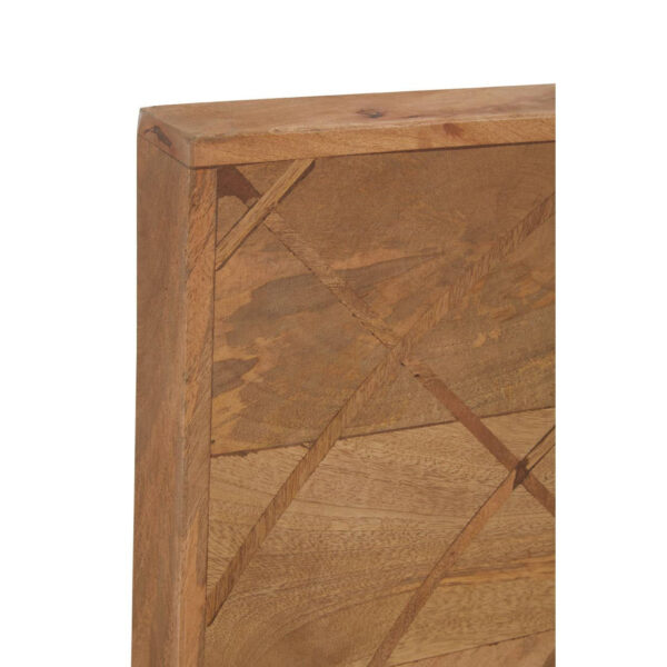 Sona Mango Wood Sqaure Wall Mirror