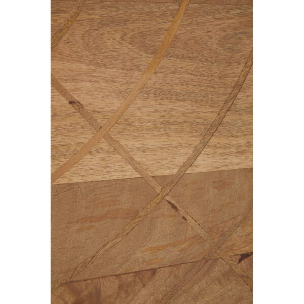 Sona Mango Wood Sqaure Wall Mirror