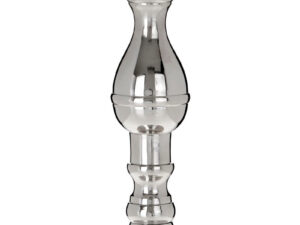 5505045__49740.1781782692-1.jpg Kensington Townhouse Nickel Finish Large Candle Holder