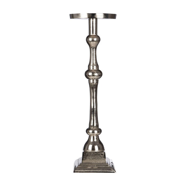 5505062__48637.1777534094.jpg Kensington Townhouse Nickel Finish Small Candle Holder