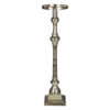 Kensington Townhouse Rough Nickel Finish Large Floorstanding Candle Holder