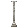 Kensington Townhouse Rough Nickel Finish Large Floorstanding Candle Holder