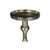 Kensington Townhouse Rough Nickel Finish Large Floorstanding Candle Holder
