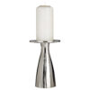 Kensington Townhouse Small Silver Candle Holder