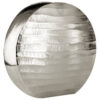 Kensington Townhouse Small Silver Finish Fluted Vase