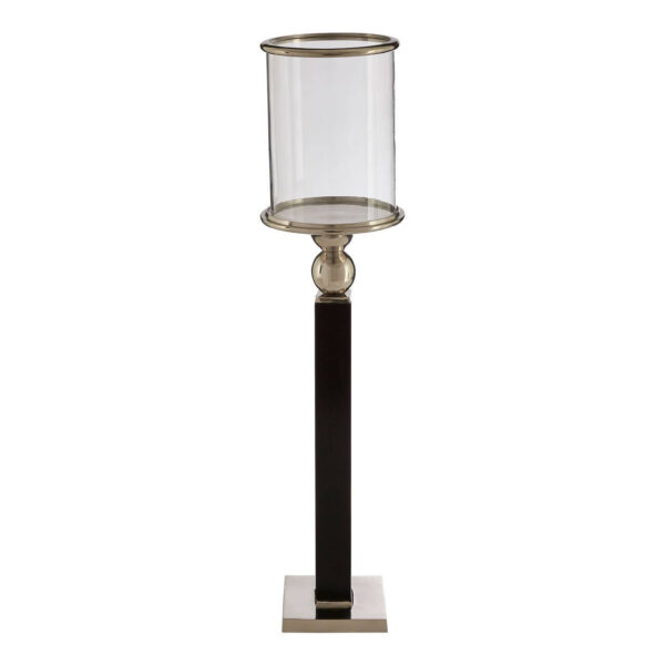 Kensington Townhouse Black Large Flootstanding Candle Holder