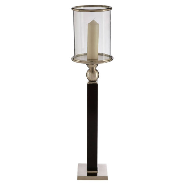 Kensington Townhouse Black Large Flootstanding Candle Holder