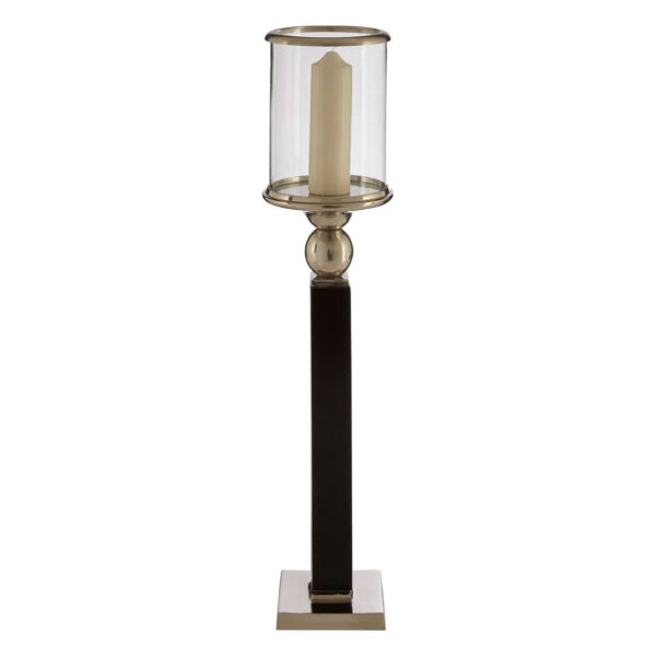 Kensington Townhouse Small Black Candle Holder