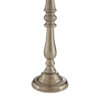 Kensington Townhouse Nickel Finish  Small Floorstanding Candle Holder