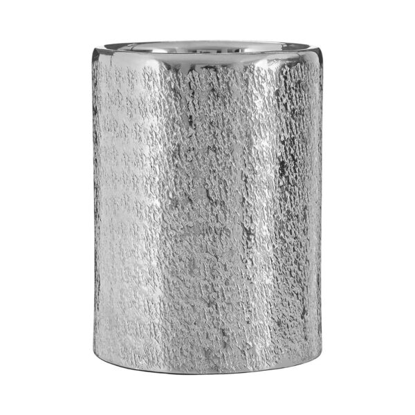 Kensington Townhouse Small Silver Candle Holder